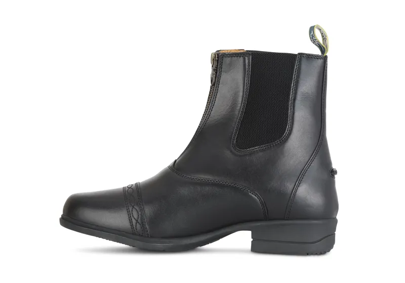 Moretta Rosetta Paddock Boots Kids in Black-1